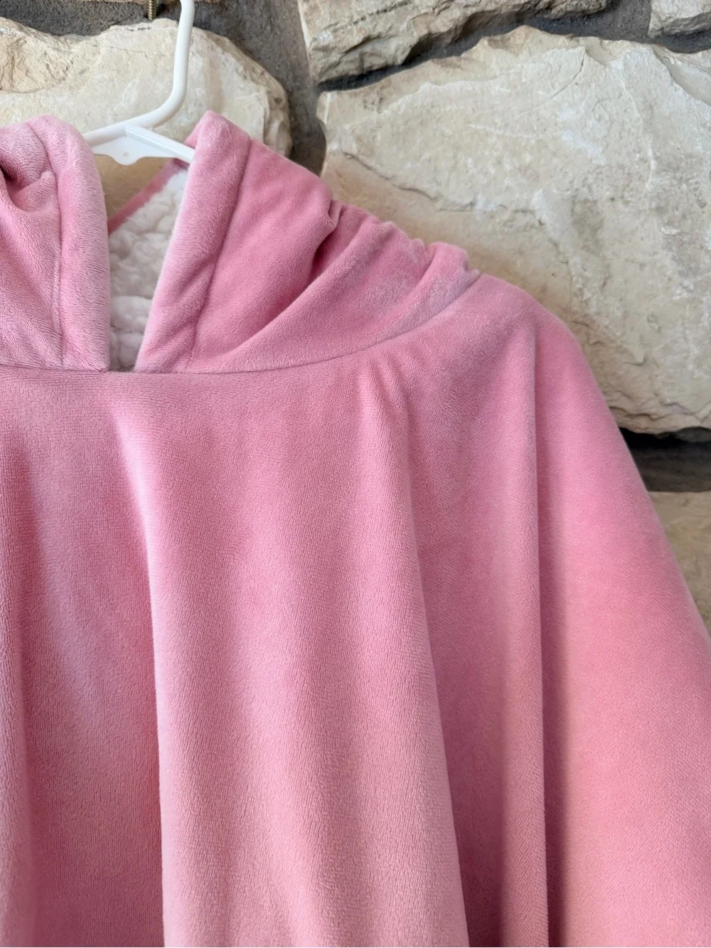 Pink Hooded Oversized Wearable Blanket - The Comfy